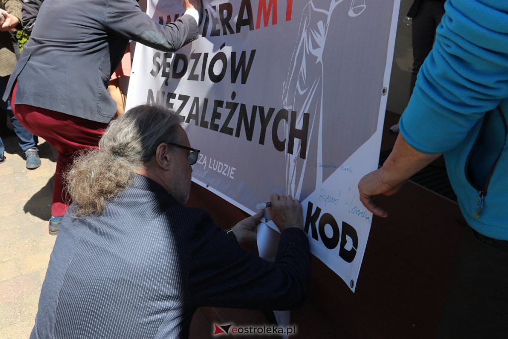 Protest sędziów w Ostrołęce [18.05.2022] - zdjęcie #9 - eOstroleka.pl