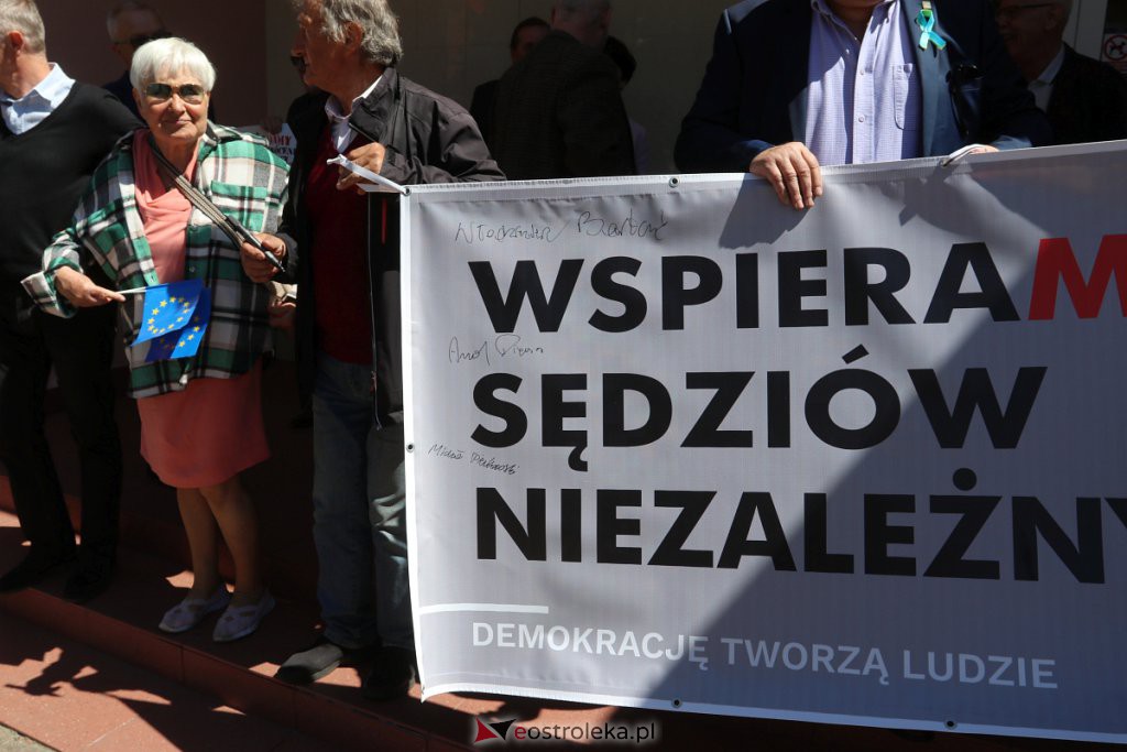 Protest sędziów w Ostrołęce [18.05.2022] - zdjęcie #11 - eOstroleka.pl