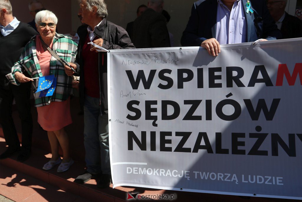 Protest sędziów w Ostrołęce [18.05.2022] - zdjęcie #5 - eOstroleka.pl