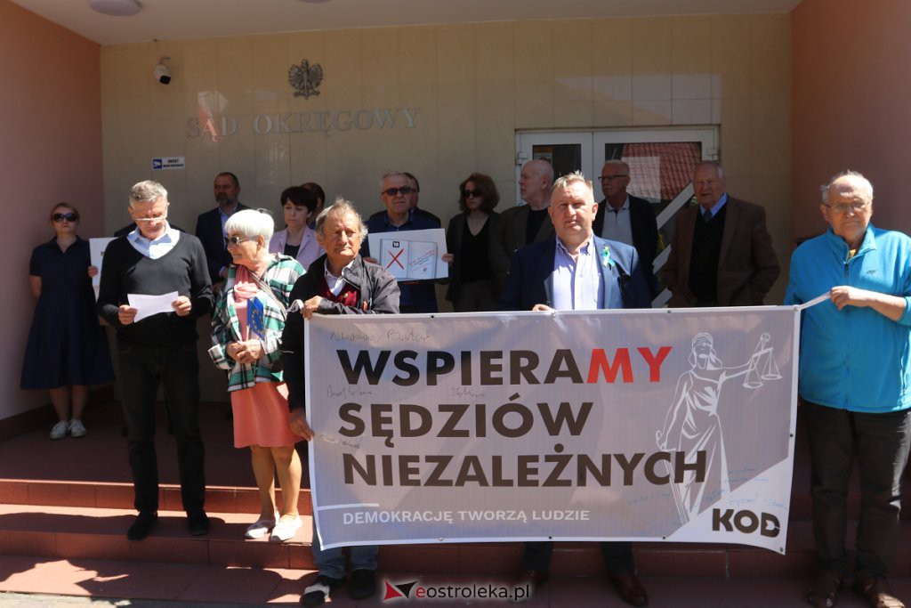 Protest sędziów w Ostrołęce [18.05.2022] - zdjęcie #13 - eOstroleka.pl