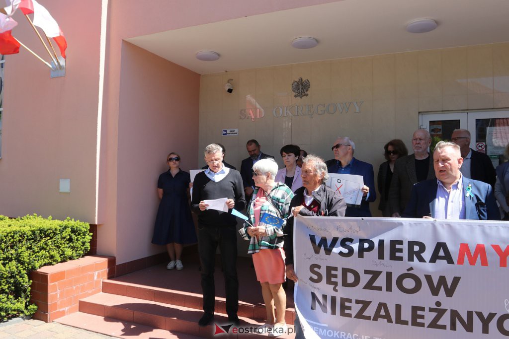 Protest sędziów w Ostrołęce [18.05.2022] - zdjęcie #14 - eOstroleka.pl