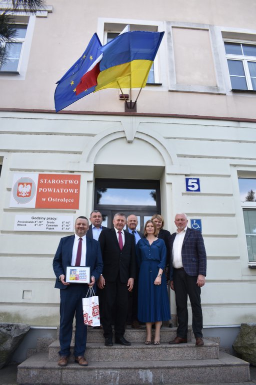 Powiat ostrołęcki gości delegację z Rejonu Czerwonohradzkiego - zdjęcie #1 - eOstroleka.pl