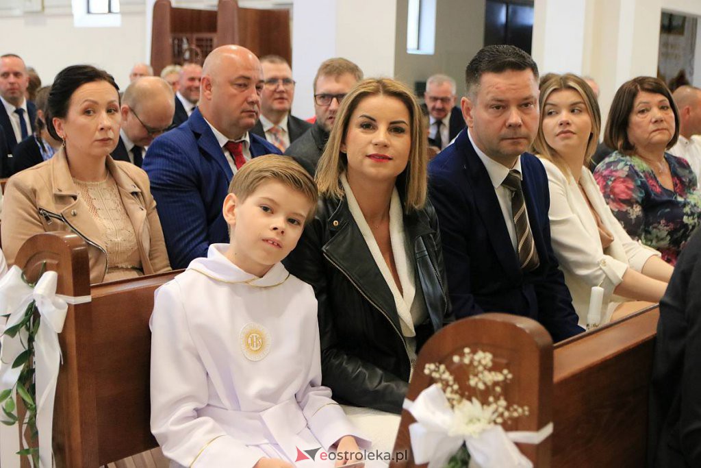 I Komunia Święta w parafi pw. św. Franciszka z Asyżu [21.05.2022] - zdjęcie #5 - eOstroleka.pl