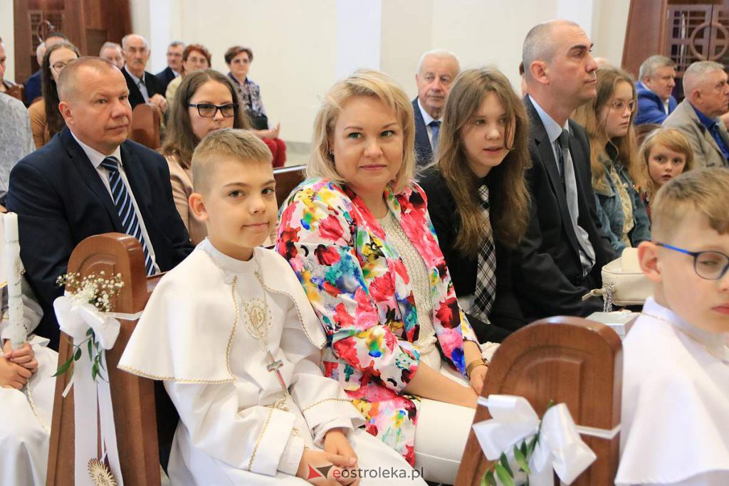 I Komunia Święta w parafi pw. św. Franciszka z Asyżu [21.05.2022] - zdjęcie #12 - eOstroleka.pl