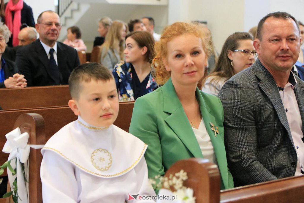 I Komunia Święta w parafi pw. św. Franciszka z Asyżu [21.05.2022] - zdjęcie #17 - eOstroleka.pl