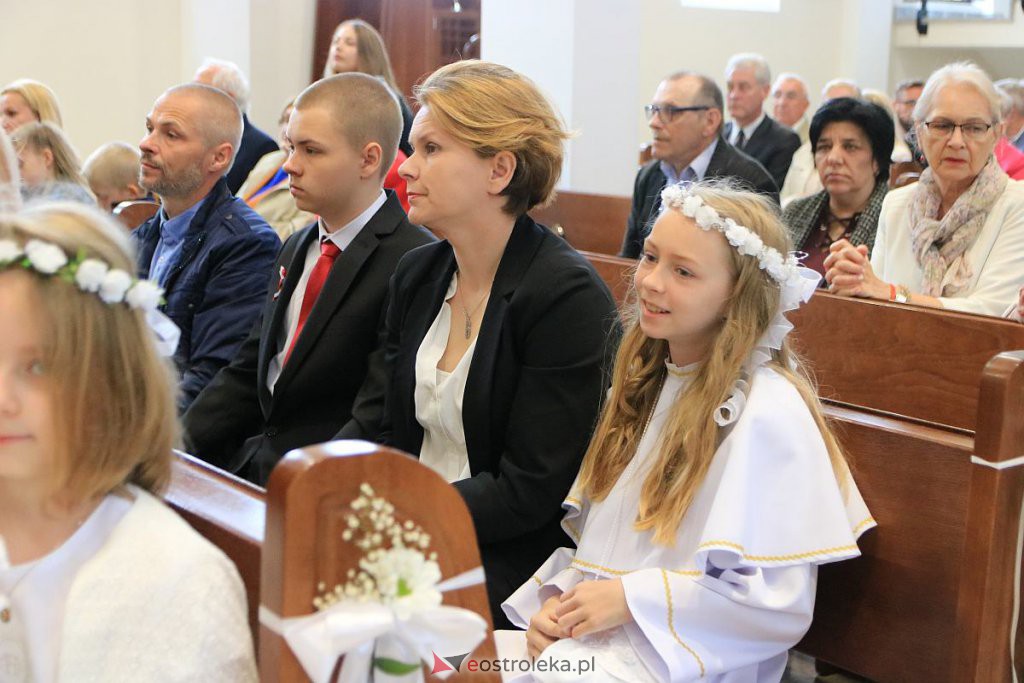 I Komunia Święta w parafi pw. św. Franciszka z Asyżu [21.05.2022] - zdjęcie #18 - eOstroleka.pl