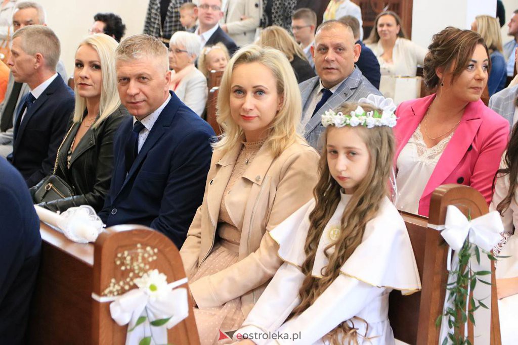 I Komunia Święta w parafi pw. św. Franciszka z Asyżu [21.05.2022] - zdjęcie #54 - eOstroleka.pl