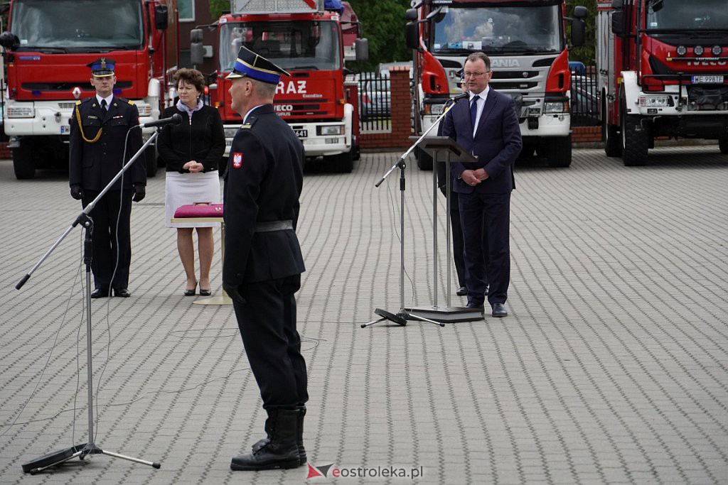 Uroczysty apel z okazji Dnia Strażaka i 30-lecia PSP [27.05.2022] - zdjęcie #12 - eOstroleka.pl