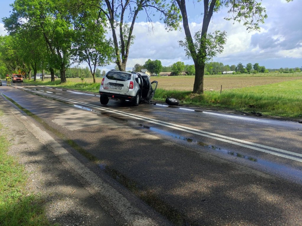 Wypadek w Wachu [28.05.2022] - zdjęcie #9 - eOstroleka.pl