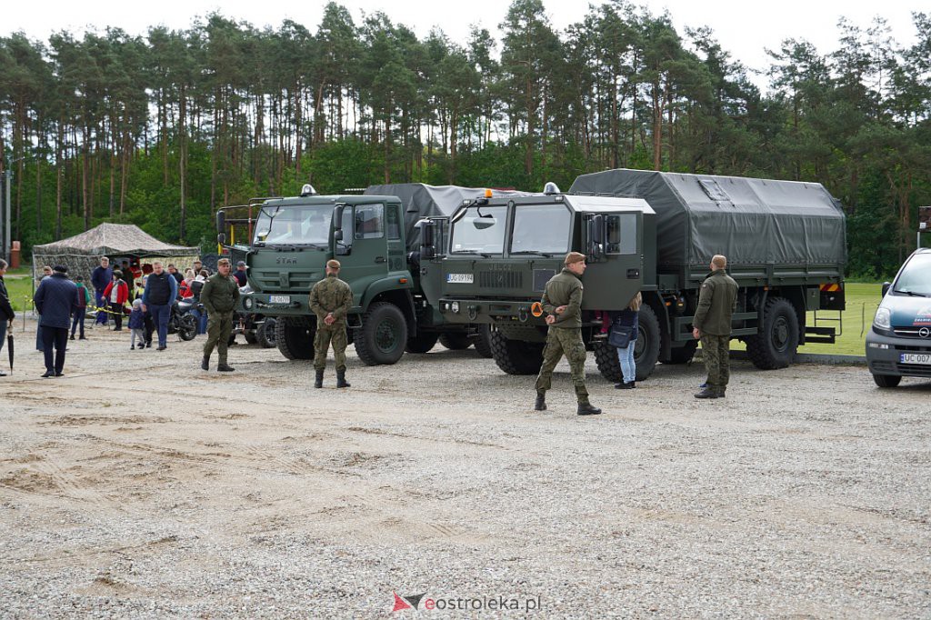 Pokaz działania lekkiej piechoty w Łysych [28.05.2022] - zdjęcie #1 - eOstroleka.pl
