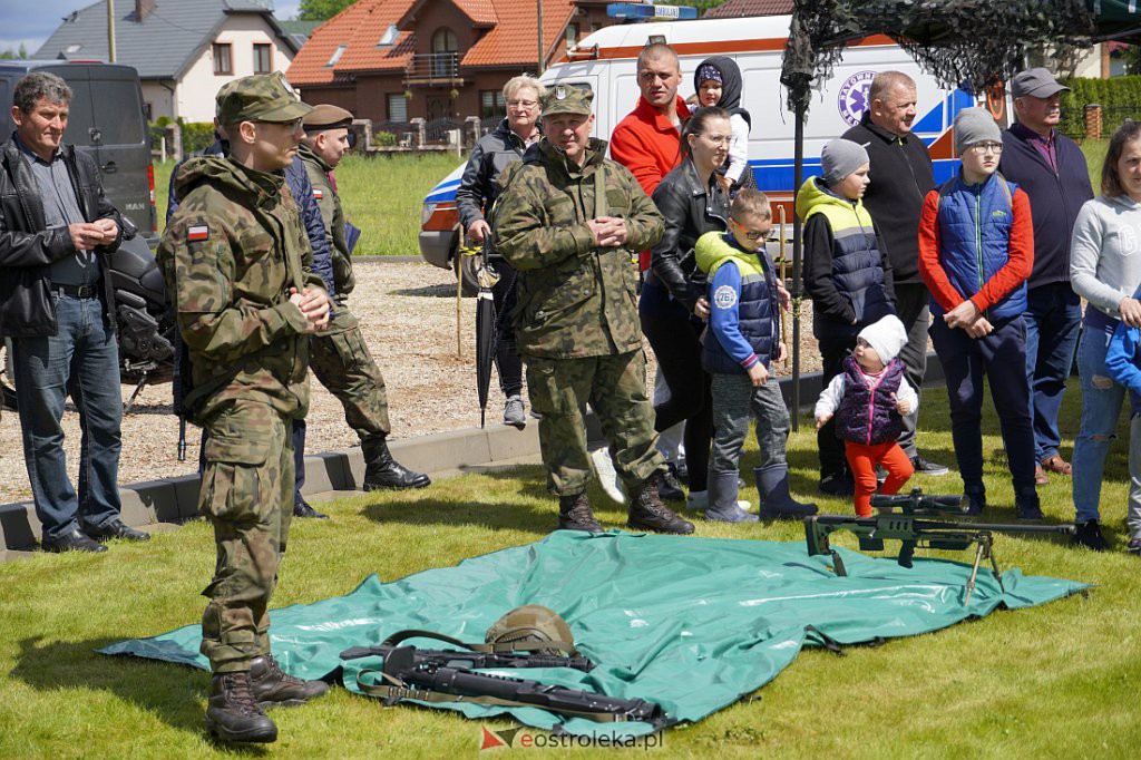 Pokaz działania lekkiej piechoty w Łysych [28.05.2022] - zdjęcie #12 - eOstroleka.pl