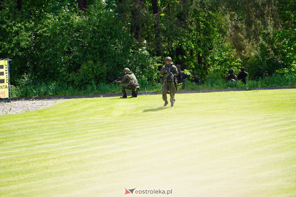 Pokaz działania lekkiej piechoty w Łysych [28.05.2022] - zdjęcie #16 - eOstroleka.pl