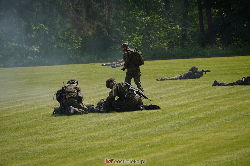 Pokaz działania lekkiej piechoty w Łysych [28.05.2022] - zdjęcie #24 - eOstroleka.pl