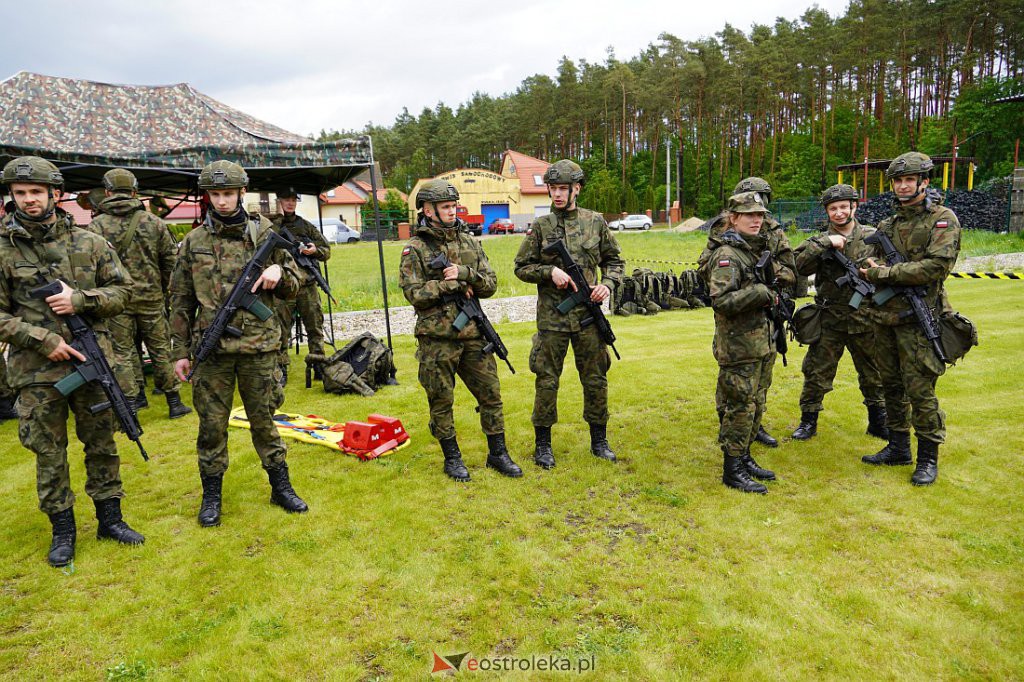 Pokaz działania lekkiej piechoty w Łysych [28.05.2022] - zdjęcie #56 - eOstroleka.pl