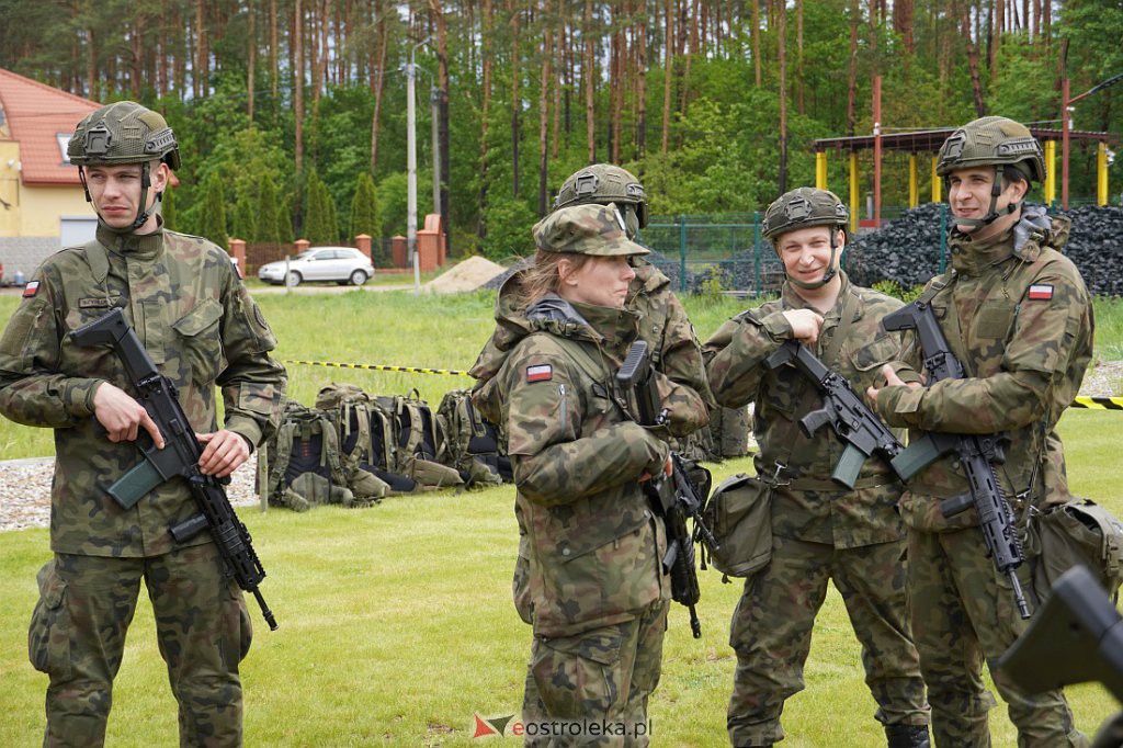 Pokaz działania lekkiej piechoty w Łysych [28.05.2022] - zdjęcie #14 - eOstroleka.pl