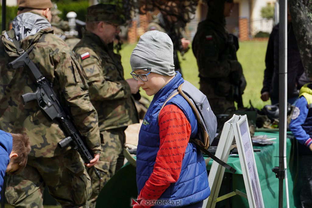 Pokaz działania lekkiej piechoty w Łysych [28.05.2022] - zdjęcie #7 - eOstroleka.pl