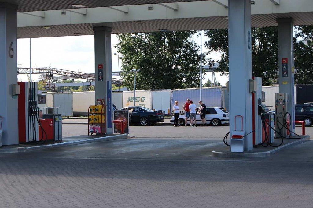 Akcja protestacyjna na stacji PKN Orlen w Ostrołęce [11.06.2022] - zdjęcie #3 - eOstroleka.pl