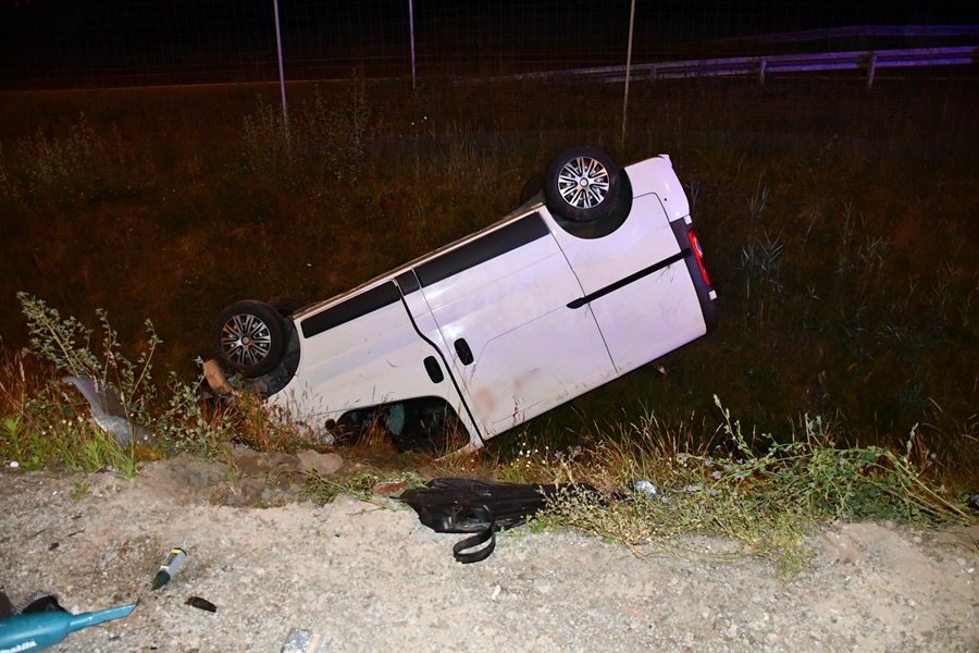 Wypadek na S-8 w rejonie węzła Knurowiec [15.06.2022] - zdjęcie #1 - eOstroleka.pl