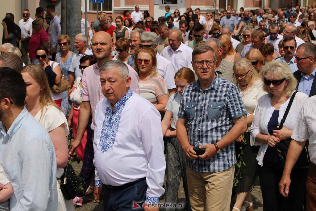 Boże Ciało 2022 w parafi pw. Nawiedzenia NMP w Ostrołęce [16.06.2022] - zdjęcie #43 - eOstroleka.pl