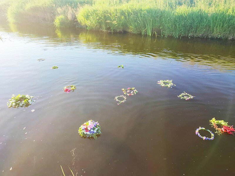 Wianki z Tatarów popłynęły Rozogą [29.06.2022] - zdjęcie #14 - eOstroleka.pl