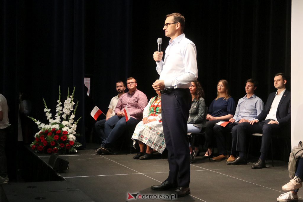 Spotkanie z premierem M. Morawieckim w Ostrołęce [08.07.2022] - zdjęcie #158 - eOstroleka.pl