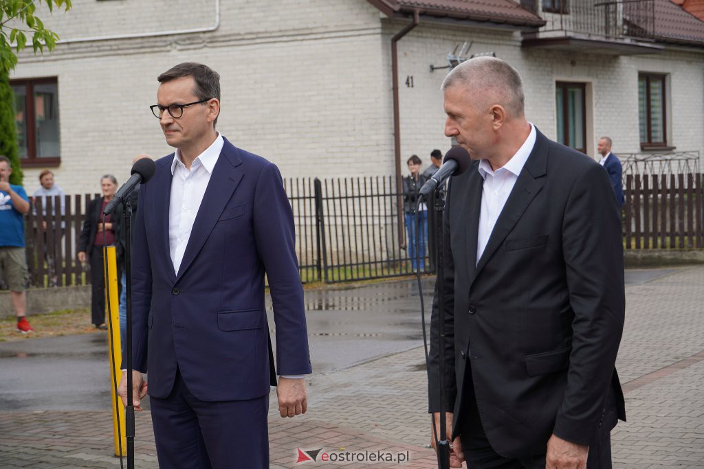 Konferencja premiera M. Morawieckiego w Dłutówce [08.07.2022] - zdjęcie #54 - eOstroleka.pl