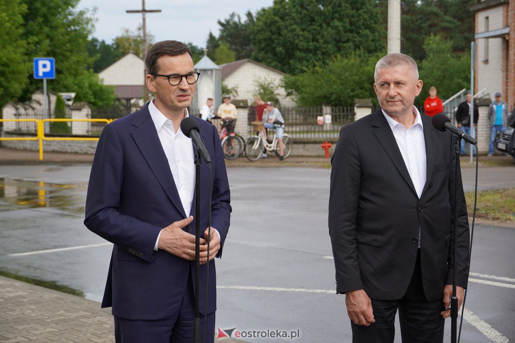 Konferencja premiera M. Morawieckiego w Dłutówce [08.07.2022] - zdjęcie #50 - eOstroleka.pl