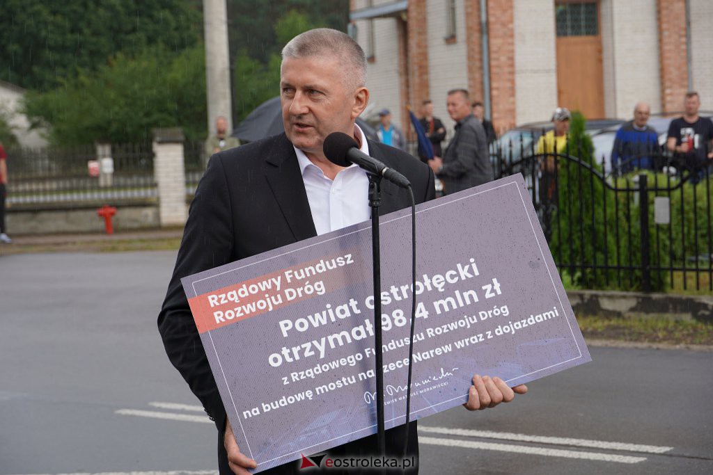 Konferencja premiera M. Morawieckiego w Dłutówce [08.07.2022] - zdjęcie #35 - eOstroleka.pl