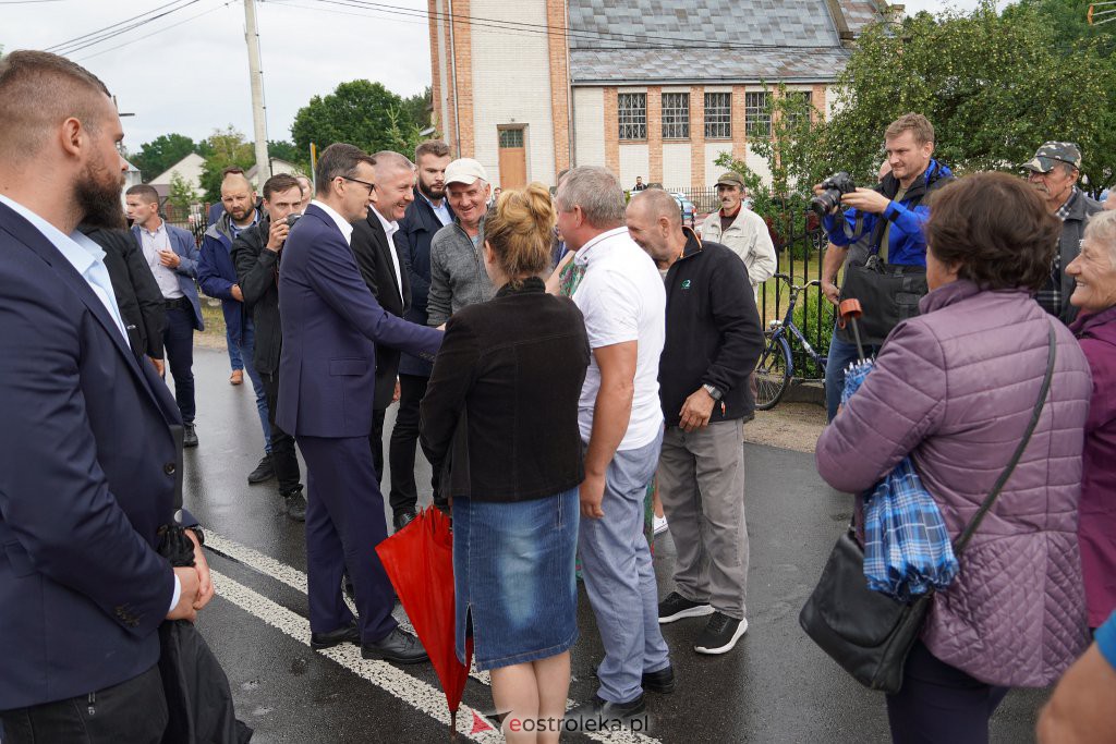Konferencja premiera M. Morawieckiego w Dłutówce [08.07.2022] - zdjęcie #31 - eOstroleka.pl