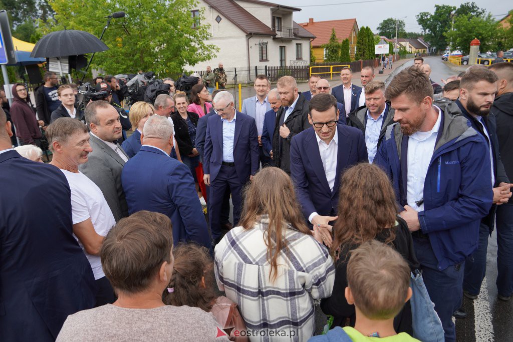 Konferencja premiera M. Morawieckiego w Dłutówce [08.07.2022] - zdjęcie #25 - eOstroleka.pl