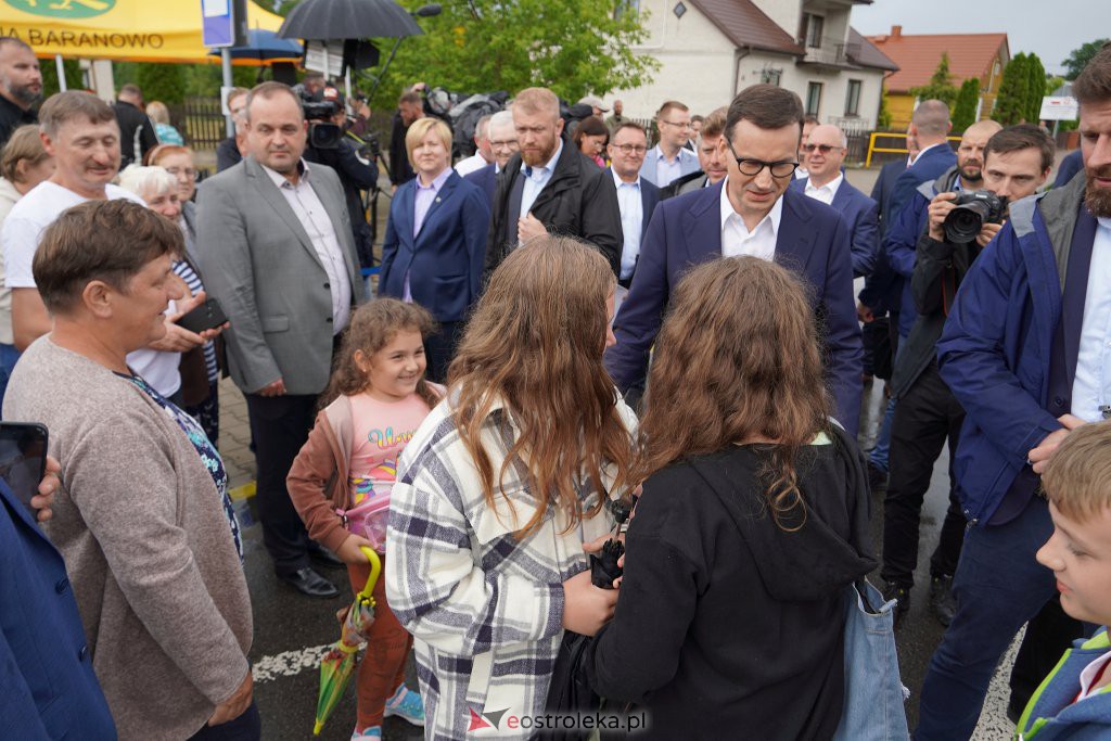 Konferencja premiera M. Morawieckiego w Dłutówce [08.07.2022] - zdjęcie #22 - eOstroleka.pl