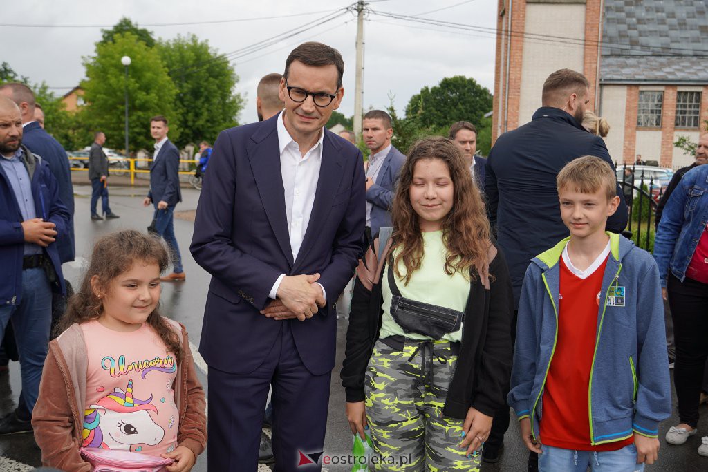 Konferencja premiera M. Morawieckiego w Dłutówce [08.07.2022] - zdjęcie #19 - eOstroleka.pl
