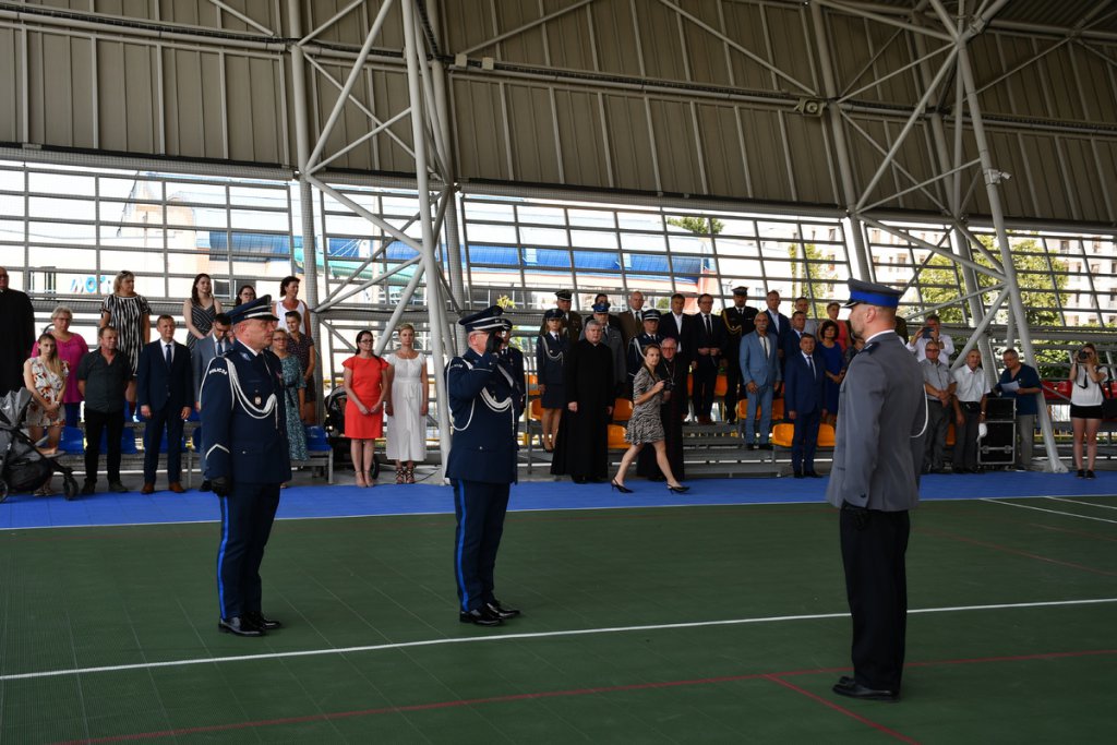 Święto policji w Ostrowi Mazowieckiej [25.07.2022] - zdjęcie #7 - eOstroleka.pl