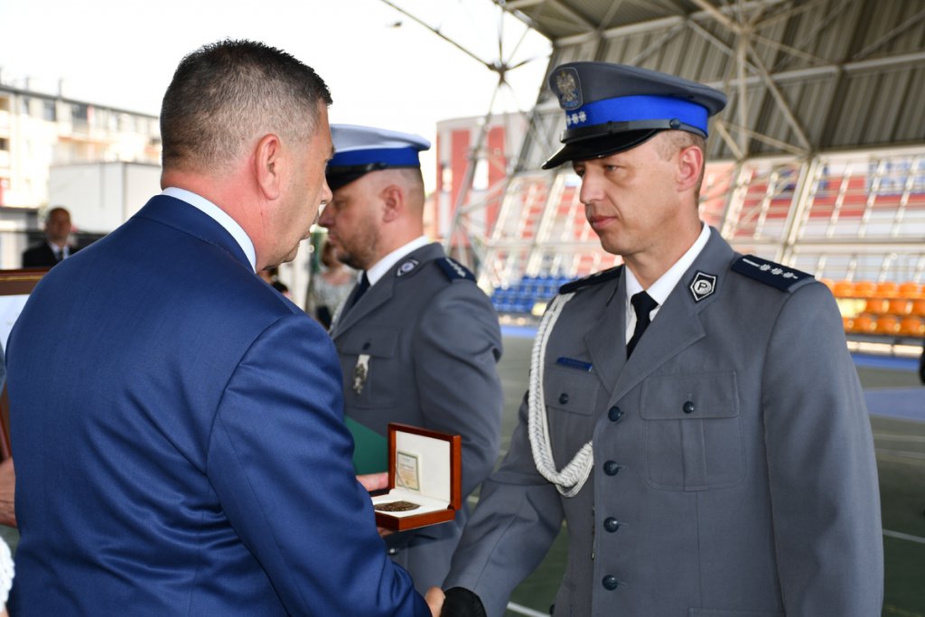 Święto policji w Ostrowi Mazowieckiej [25.07.2022] - zdjęcie #2 - eOstroleka.pl