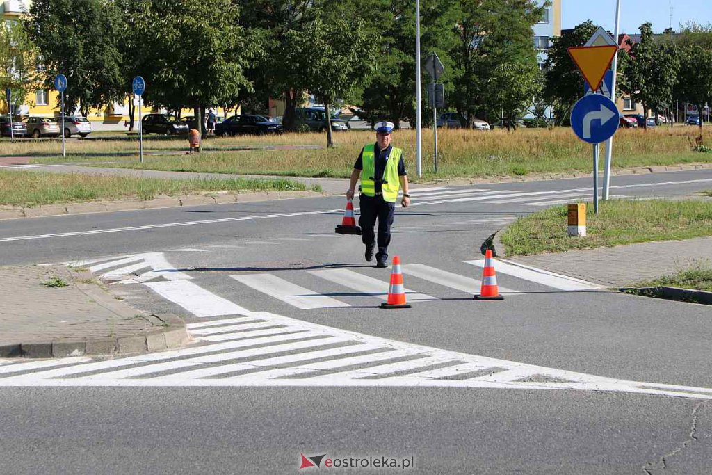 Wypadek na Steyera w Ostrołęce. Do szpitala trafiło 11-letnie dziecko [25.07.2022] - zdjęcie #2 - eOstroleka.pl