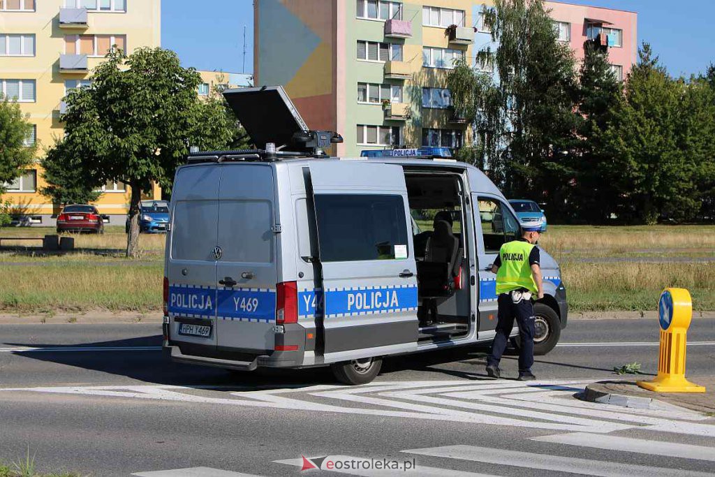 Wypadek na Steyera w Ostrołęce. Do szpitala trafiło 11-letnie dziecko [25.07.2022] - zdjęcie #5 - eOstroleka.pl