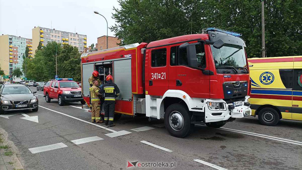 Wypadek na Kopernika w Ostrołęce [26.07.2022] - zdjęcie #17 - eOstroleka.pl