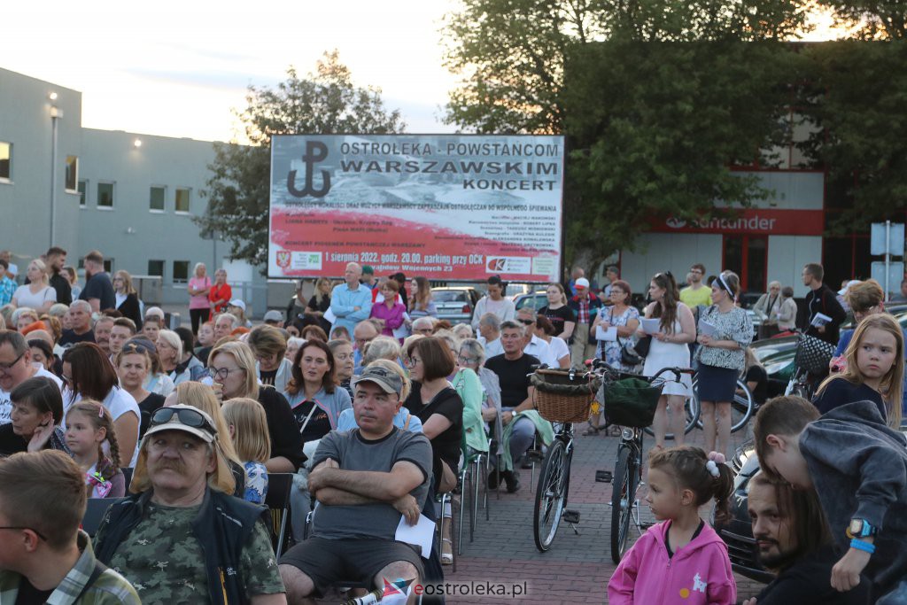 Powstańcze śpiewanie w Ostrołęce [01.08.2022] - zdjęcie #117 - eOstroleka.pl