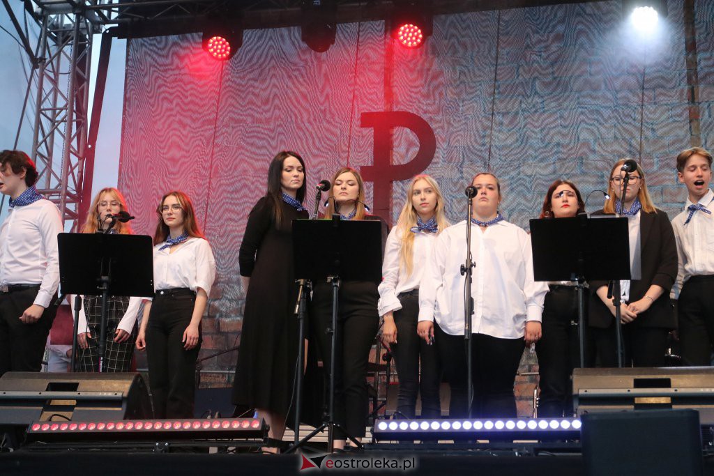 Powstańcze śpiewanie w Ostrołęce [01.08.2022] - zdjęcie #38 - eOstroleka.pl