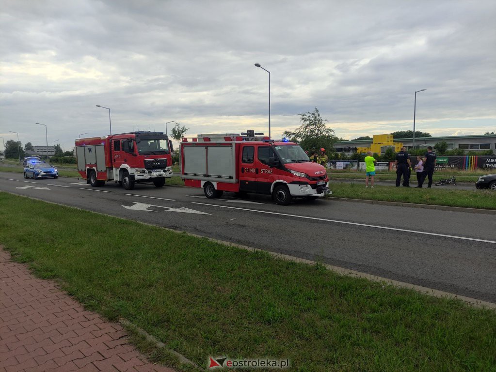 Wypadek na Bohaterów Westerplatte [09.08.2022] - zdjęcie #2 - eOstroleka.pl