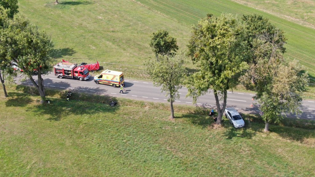 Wypadek w Dylewie [13.08.2022] - zdjęcie #5 - eOstroleka.pl