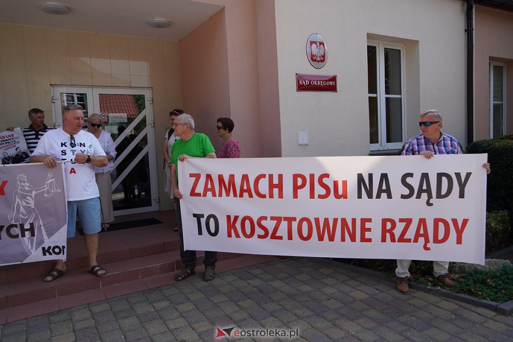 Protest sędziów w Ostrołęce [18.08.2022] - zdjęcie #3 - eOstroleka.pl