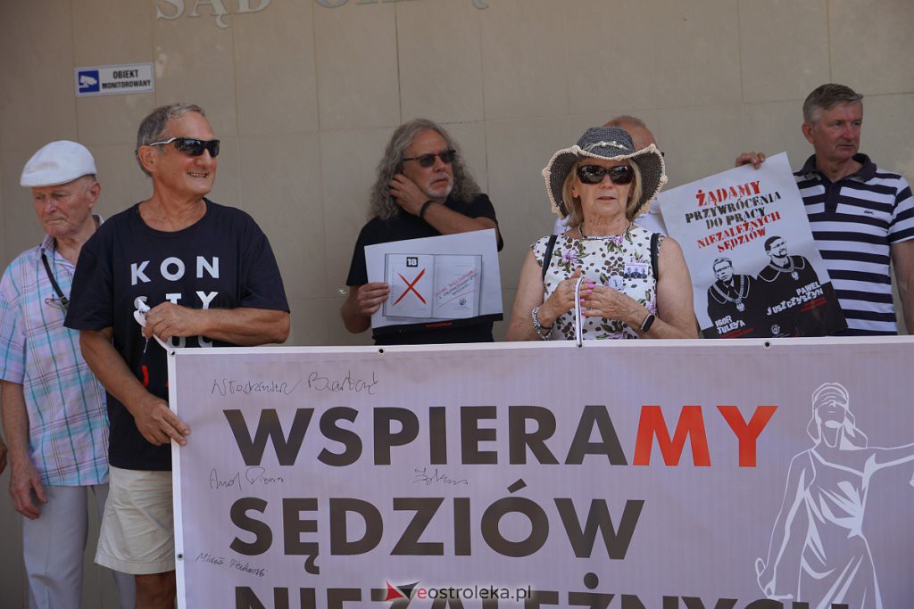 Protest sędziów w Ostrołęce [18.08.2022] - zdjęcie #5 - eOstroleka.pl