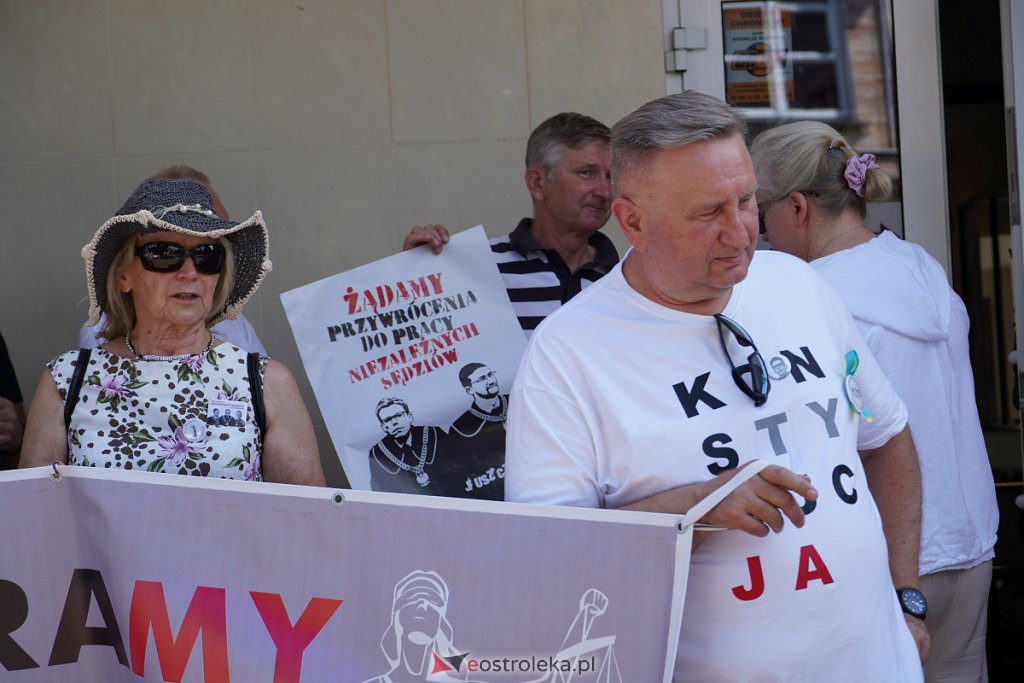 Protest sędziów w Ostrołęce [18.08.2022] - zdjęcie #8 - eOstroleka.pl