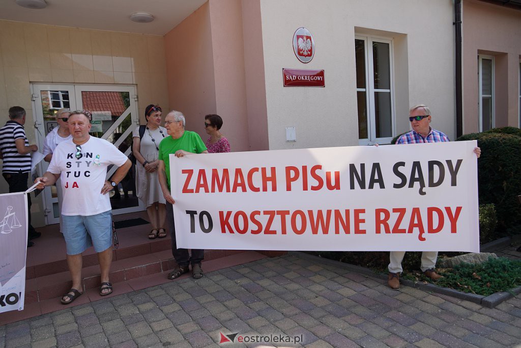 Protest sędziów w Ostrołęce [18.08.2022] - zdjęcie #11 - eOstroleka.pl
