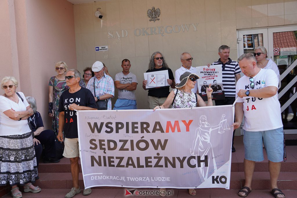 Protest sędziów w Ostrołęce [18.08.2022] - zdjęcie #17 - eOstroleka.pl