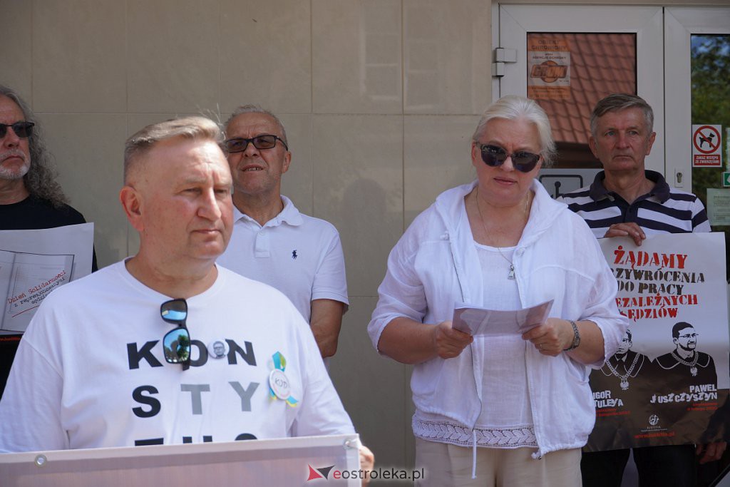 Protest sędziów w Ostrołęce [18.08.2022] - zdjęcie #31 - eOstroleka.pl