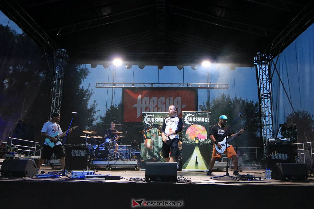 Festiwal Mocne Brzmienia wystartował. Na początek Sunsmoke i Tersha [19.08.2022] - zdjęcie #89 - eOstroleka.pl