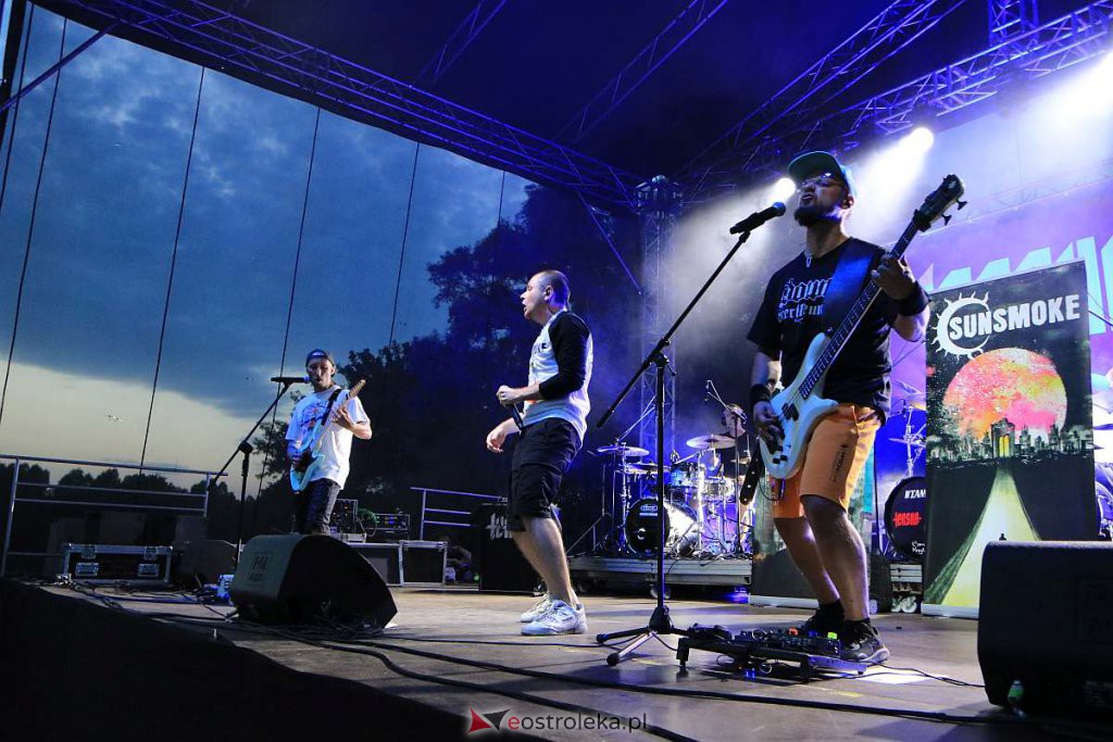 Festiwal Mocne Brzmienia wystartował. Na początek Sunsmoke i Tersha [19.08.2022] - zdjęcie #76 - eOstroleka.pl