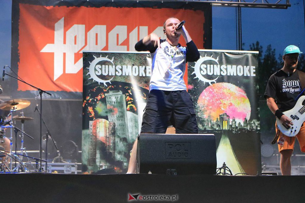 Festiwal Mocne Brzmienia wystartował. Na początek Sunsmoke i Tersha [19.08.2022] - zdjęcie #62 - eOstroleka.pl